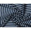 imageAllegra K 70cm Women Stripe Print Square Scarves Kerchief Neck Scarf Neckerchief HeadbandNavy Blue