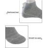 imageAllegra K Athletic Low Cut Ankle SocksStretch Cuffs Soft 10 PairsGray
