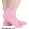 imageAllegra K Athletic Low Cut Ankle SocksStretch Cuffs Soft 10 PairsPink