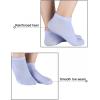 imageAllegra K Athletic Low Cut Ankle SocksStretch Cuffs Soft 10 PairsSky Blue