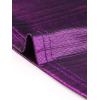 imageAllegra K Halloween Metallic Blouse for Womens Sparkly Party Shiny Bishop Sleeve Glitter TopsPurple