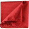 imageAllegra K Mens Pocket Squares Classic Satin Polka Dots Solid Color Handkerchiefs for Wedding BusinessRed