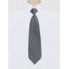 imageAllegra K Mens PreTied Zipper Tie Solid Color Formal Casual Adjustable 8cm Wide TieGray