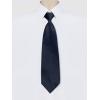 imageAllegra K Mens PreTied Zipper Tie Solid Color Formal Casual Adjustable 8cm Wide TieNavy Blue