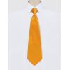 imageAllegra K Mens PreTied Zipper Tie Solid Color Formal Casual Adjustable 8cm Wide TieOrange