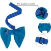imageAllegra K Solid Pretied Bow Ties for Women Men Formal Party Prom Bowties VelvetBlue