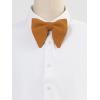 imageAllegra K Solid Pretied Bow Ties for Women Men Formal Party Prom Bowties VelvetBurnt Orange