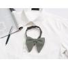 imageAllegra K Solid Pretied Bow Ties for Women Men Formal Party Prom Bowties VelvetGrey