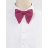 imageAllegra K Solid Pretied Bow Ties for Women Men Formal Party Prom Bowties VelvetRose Red