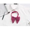 imageAllegra K Solid Pretied Bow Ties for Women Men Formal Party Prom Bowties VelvetRose Red