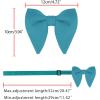 imageAllegra K Solid Pretied Bow Ties for Women Men Formal Party Prom Bowties VelvetTurquoise