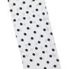 imageAllegra K Women Retro Polka Dots Skinny Scarf Neck Scarves Wrap Long Neckerchief Hair BandWhite