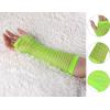 imageAllegra K Womens Fingerless Mesh 1980s Fancy Dress Party Costume Accessories Fishnet Gloves 2 PairsGreen