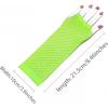 imageAllegra K Womens Fingerless Mesh 1980s Fancy Dress Party Costume Accessories Fishnet Gloves 2 PairsGreen