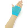 imageAllegra K Womens Fingerless Mesh 1980s Fancy Dress Party Costume Accessories Fishnet Gloves 2 PairsSky Blue