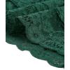 imageAllegra K Womens Lace Cardigan Open Front Elegant Short Sleeve Sheer Floral Cropped Bolero Lace Shrug TopDark Green