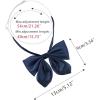 imageAllegra K Womens Pretied Solid Color Bowknot Bowties School Uniform Bow TieNavy Blue