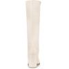 imageAllegra K Womens Round Toe Zip Block Heels Knee High BootsCream White