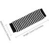 imageAllegra K Womens Winter Warmers Fingerless Thumbhole Elastic Long Knitted Party Costume GlovesBlackwhite