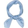 imageAllegra K 50cm Vintage Polka Dots Square Small Scarf Neck Scarves Kerchief Neckerchief HeadscarfBlue