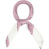 imageAllegra K 70cm Women Stripe Print Square Scarves Kerchief Neck Scarf Neckerchief HeadbandRed