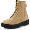 imageAllegra K Womens Lace Up Platform Combat Boots