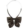 imageAllegra K Womens Pretied Solid Color Bowknot Bowties School Uniform Bow TieBrown