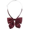 imageAllegra K Womens Pretied Solid Color Bowknot Bowties School Uniform Bow TieDark Red