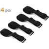 imageuxcell 2 Pair 1012151820mm Width Stretchable Shoulder Bra Straps Adjustable Elastic Straps for WomenBlackpure