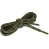 imageuxcell 3 Pairs Core Nonslip Wearresistant Round Boot Laces Shoelaces for Hiking Walking Outdoor ShoesArmy Green Brown