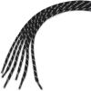 imageuxcell 3 Pairs Core Nonslip Wearresistant Round Boot Laces Shoelaces for Hiking Walking Outdoor ShoesBlack White