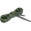 imageuxcell 3 Pairs Core Nonslip Wearresistant Round Boot Laces Shoelaces for Hiking Walking Outdoor ShoesDark Gray Green