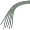 imageuxcell 3 Pairs Core Nonslip Wearresistant Round Boot Laces Shoelaces for Hiking Walking Outdoor ShoesLight Grey Green