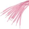 imageuxcell 5 Pairs High Durability Athletic Unisex Flat Shoelaces for SneakersLight Pink