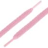 imageuxcell 5 Pairs High Durability Athletic Unisex Flat Shoelaces for SneakersLight Pink