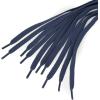 imageuxcell 5 Pairs High Durability Athletic Unisex Flat Shoelaces for SneakersNavy Blue