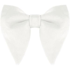 imageAllegra K Solid Pretied Bow Ties for Women Men Formal Party Prom Bowties VelvetCream White
