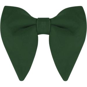 imageAllegra K Solid Pretied Bow Ties for Women Men Formal Party Prom Bowties VelvetDeep Green