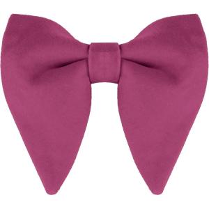 imageAllegra K Solid Pretied Bow Ties for Women Men Formal Party Prom Bowties VelvetRose Red