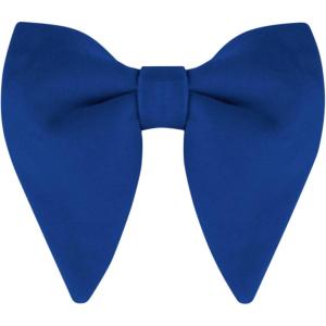 imageAllegra K Solid Pretied Bow Ties for Women Men Formal Party Prom Bowties VelvetRoyal Blue