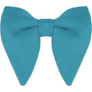 imageAllegra K Solid Pretied Bow Ties for Women Men Formal Party Prom Bowties VelvetTurquoise