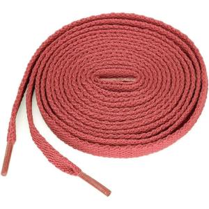 imageuxcell 5 Pairs High Durability Athletic Unisex Flat Shoelaces for SneakersLight Red