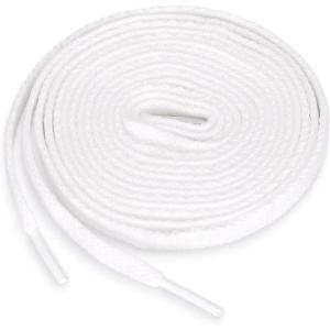 imageuxcell 5 Pairs High Durability Athletic Unisex Flat Shoelaces for SneakersWhite