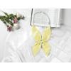 imageAllegra K Solid Color Pretied Bow Ties Adjustable Elastic Strap School Uniform Bowties for WomenCreamy Yellow