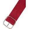 imageAllegra K Wide Waist Belts for Women Belts Chunky Buckle AdjustableWine Red