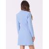 imageAllegra K Womens Blazer Dress Notched Lapel Collar Teacher Office Work Jackets OutfitsBlue