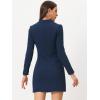 imageAllegra K Womens Blazer Dress Notched Lapel Collar Teacher Office Work Jackets OutfitsDark Blue