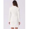 imageAllegra K Womens Blazer Dress Notched Lapel Collar Teacher Office Work Jackets OutfitsWhite