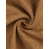 imageAllegra K Womens Faux Suede Trench Coat Notched Lapel Double Breasted Jacket with BeltBrown