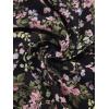 imageAllegra K Womens Floral Chiffon Dresses Smocked Mini Sleeveless ALine DressBlack